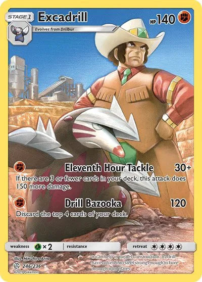 Excadrill (Secret) 246/236 (Cosmic Eclipse)