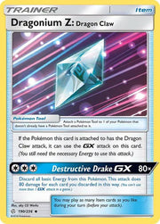 Dragonium Z: Dragon Claw 190/236 · Normal (Cosmic Eclipse)