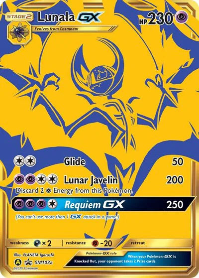 Lunala GX SM103a (Sun & Moon Promo)