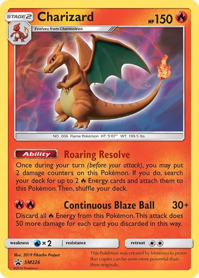 [Pre-Order] Charizard SM226 (Sun & Moon Promo)