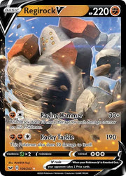 Regirock V 104/202 · Holofoil (Sword & Shield Base Set)