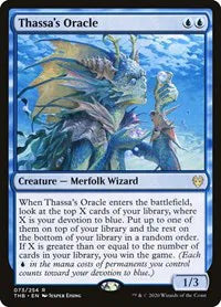 Thassa's Oracle 73 · Normal (Theros Beyond Death)