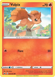 Vulpix 022/202 · Reverse Holofoil (Sword & Shield Base Set)