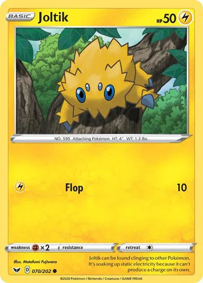 Joltik 070/202 · Normal (Sword & Shield Base Set)