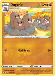 Dugtrio 093/202 · Normal (Sword & Shield Base Set)