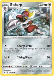 Bisharp 134/202 · Normal (Sword & Shield Base Set)