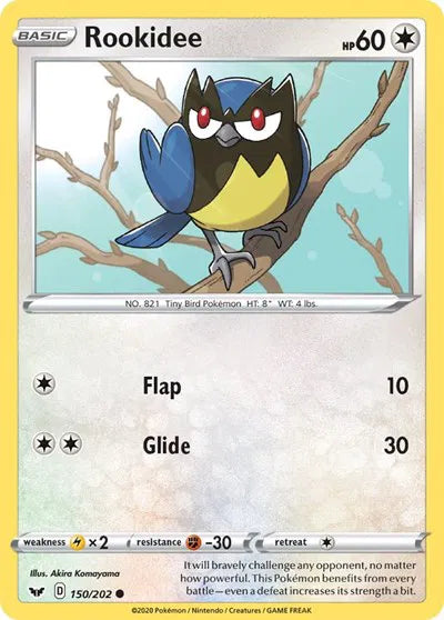 Rookidee 150/202 · Normal (Sword & Shield Base Set)