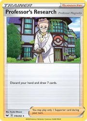 Professor's Research 178/202 · Holofoil (Sword & Shield Base Set)