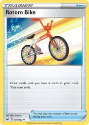 Rotom Bike 181/202 · Normal (Sword & Shield Base Set)