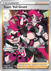 Team Yell Grunt (Full Art) 202/202 (Sword & Shield Base Set)