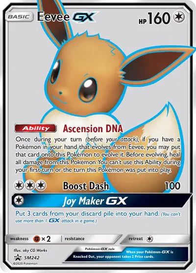 Eevee GX SM242 (Sun & Moon Promo)