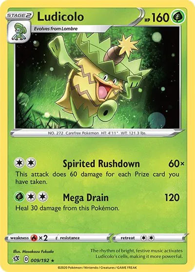 Ludicolo 009/192 · Normal (Rebel Clash)