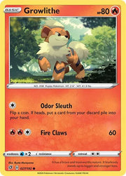 Growlithe 027/192 · Reverse Holofoil (Rebel Clash)