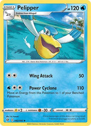 Pelipper 042/192 · Reverse Holofoil (Rebel Clash)