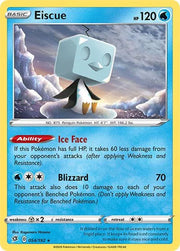 Eiscue 054/192 · Holofoil (Rebel Clash)