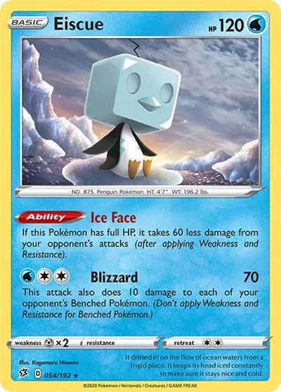 Eiscue 054/192 · Holofoil (Rebel Clash)