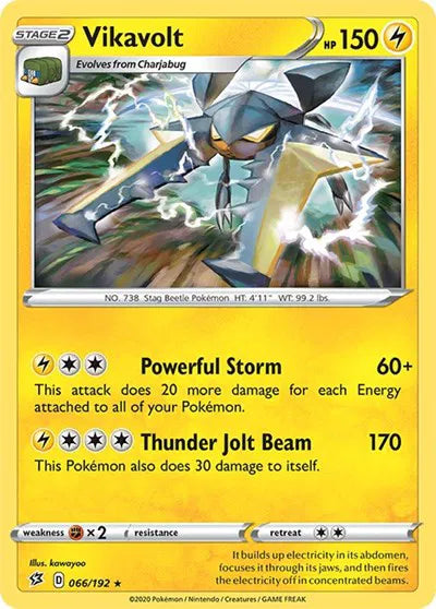 Vikavolt 066/192 · Reverse Holofoil (Rebel Clash)