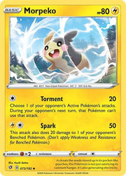 Morpeko 073/192 · Normal (Rebel Clash)
