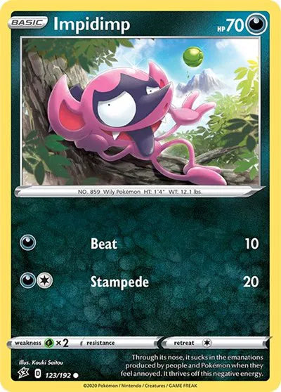Impidimp 123/192 · Normal (Rebel Clash)