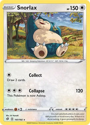 Snorlax 141/192 · Normal (Rebel Clash)