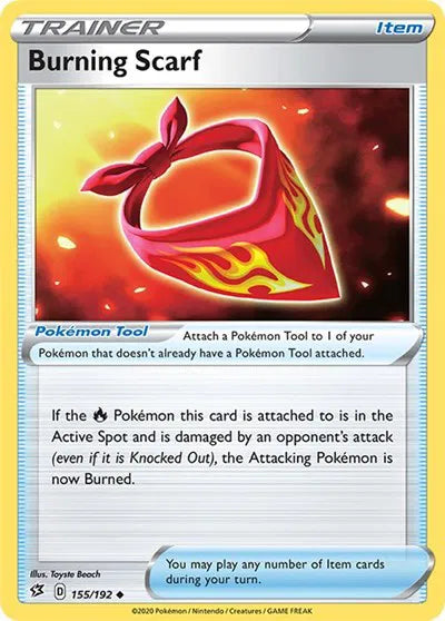 Burning Scarf 155/192 · Normal (Rebel Clash)
