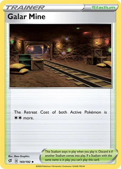 Galar Mine 160/192 · Normal (Rebel Clash)