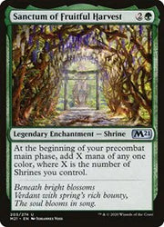 Sanctum of Fruitful Harvest 203 · Foil (Core Set 2021)
