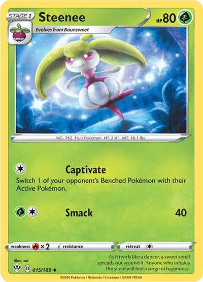 Steenee 015/189 · Normal (Darkness Ablaze)