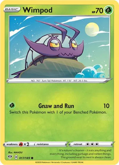Wimpod 017/189 · Normal (Darkness Ablaze)