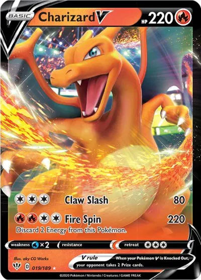 Charizard V 019/189 (Darkness Ablaze)