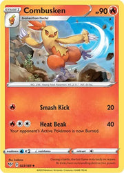 Combusken 023/189 · Reverse Holofoil (Darkness Ablaze)