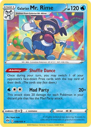 Galarian Mr. Rime 036/189 · Reverse Holofoil (Darkness Ablaze)