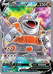 Rhyperior V (Full Art) 181/189 (Darkness Ablaze)