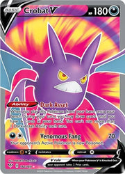 Crobat V (Full Art) 182/189 · Holofoil (Darkness Ablaze)