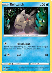Relicanth 040/189 · Normal (Darkness Ablaze)
