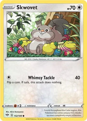 Skwovet 152/189 · Normal (Darkness Ablaze)