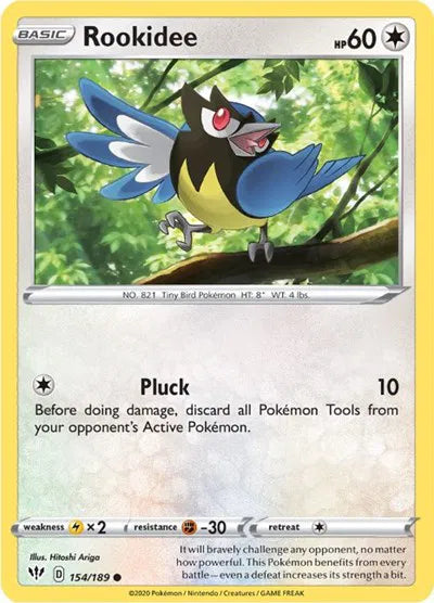 Rookidee 154/189 · Normal (Darkness Ablaze)
