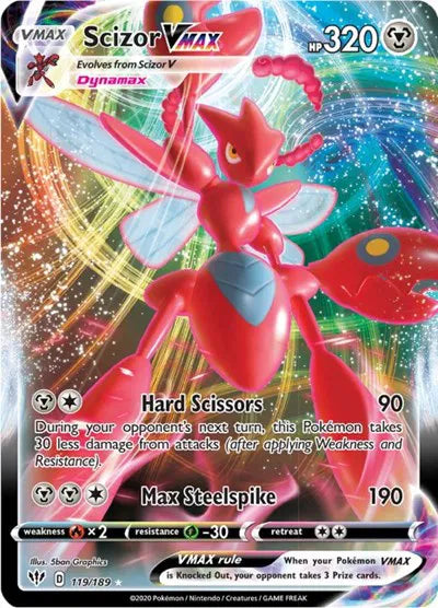 Scizor VMAX 119/189 (Darkness Ablaze)