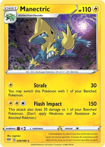 Manectric 059/189 · Normal (Darkness Ablaze)