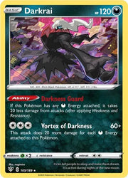 Darkrai 105/189 · Holofoil (Darkness Ablaze)