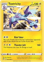 Toxtricity 063/189 · Reverse Holofoil (Darkness Ablaze)