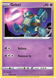 Golett 076/189 · Normal (Darkness Ablaze)