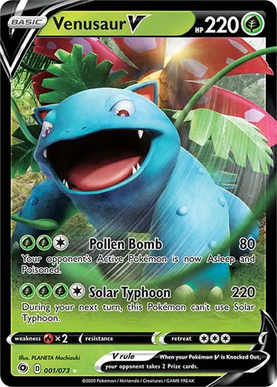 Venusaur V 01/73 (Champion's Path)