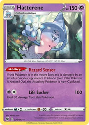 Hatterene 20/73 · Holofoil (Champion's Path)