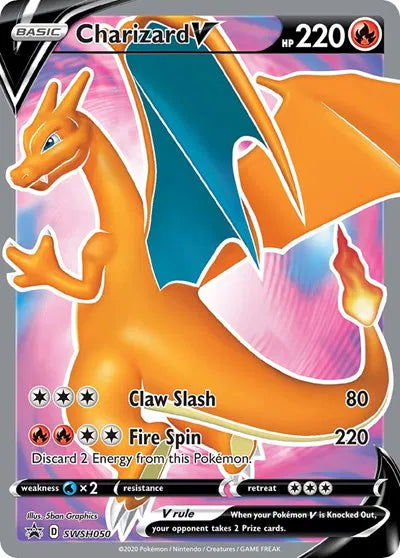 Charizard V SWSH050 (Sword & Shield Promo)