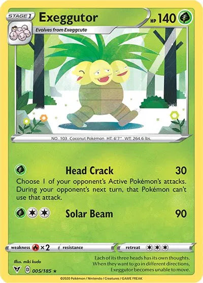 Exeggutor 005/185 · Normal (Vivid Voltage)