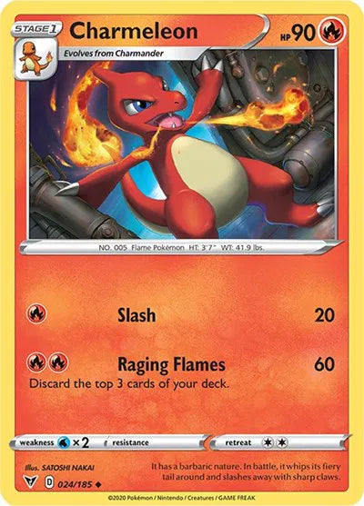 Charmeleon 024/185 · Normal (Vivid Voltage)