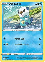 Oshawott 033/185 · Reverse Holofoil (Vivid Voltage)