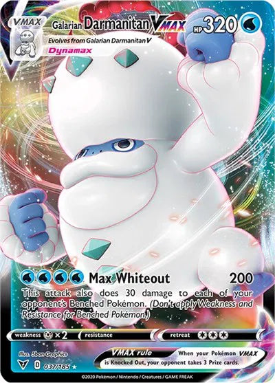 Galarian Darmanitan VMAX 037/185 (Vivid Voltage)
