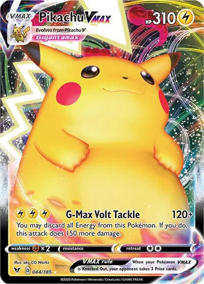 Pikachu VMAX Vivid Voltage Ultra Rare 044/185